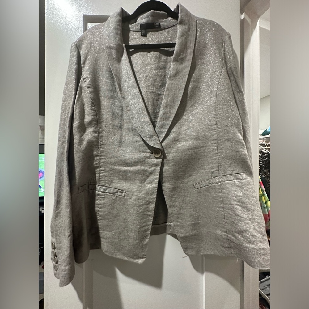 Eileen Fisher XL NWOT blazer